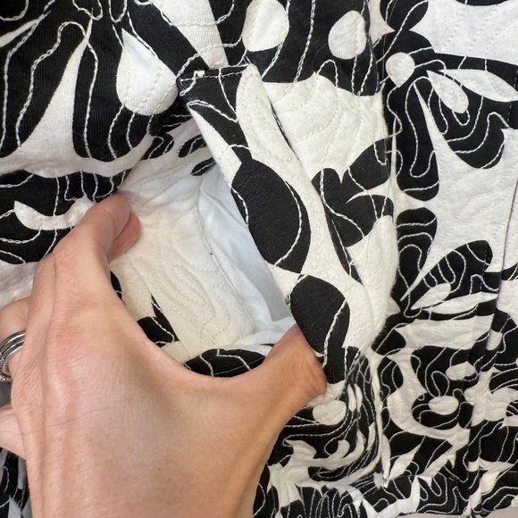 ZARA | NEW Retro Printed Quilted Zip Up Dual Pockets Comfy Oversized Jacket - Picture 7 of 16